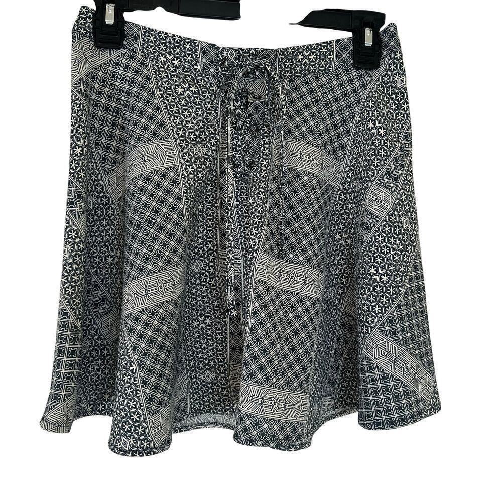 Abercrombie & Fitch Lace Up Front Skater Skirt Size S Y2K 90’s